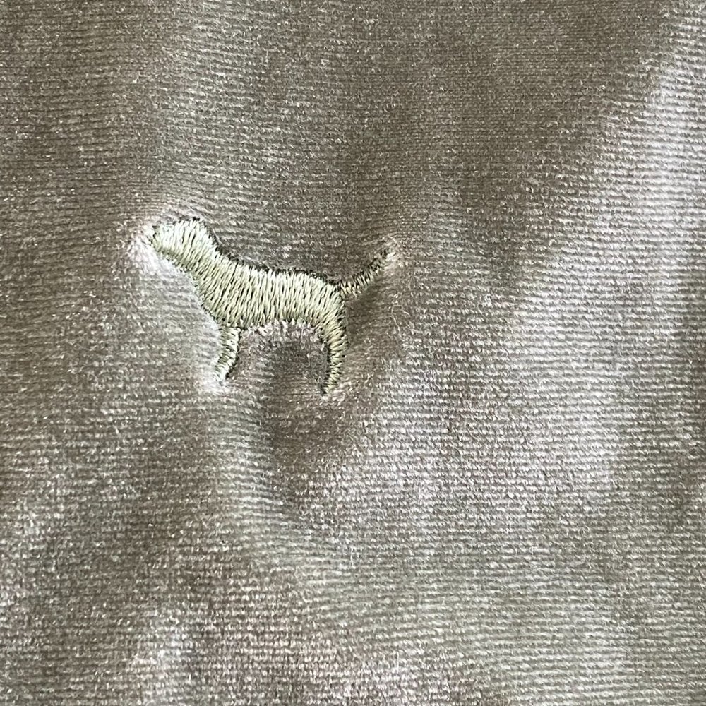 NWOT Pink Victoria's Secret Green Velour Leggings - Picture 9 of 9